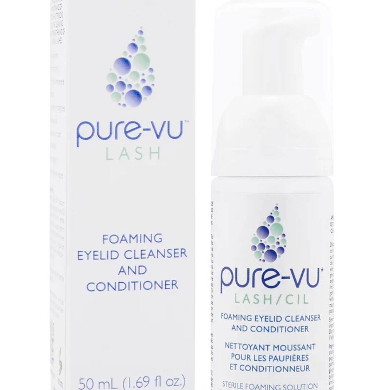 Pure-Vu Sterile Foaming Cleanser + Conditioner